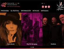 Tablet Screenshot of jazzvitoria.com